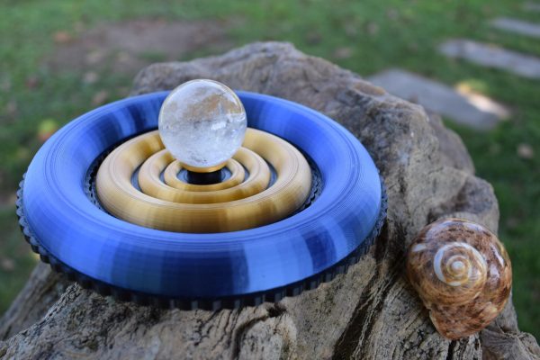 Selected handmade sacred geometry tools from QuantumCoilCrafts