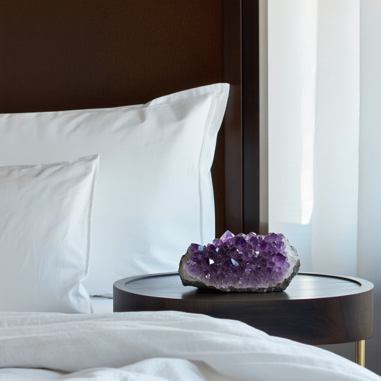 Amethyst Bedside Table