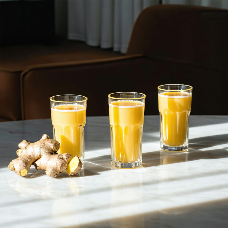 Ginger Shots Morning