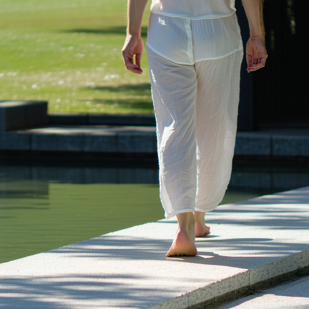 walking meditation step by step practical wellness guide with calm everyday health habits